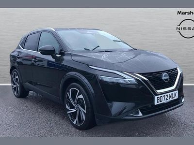 Black Used 2022 Nissan Qashqai Tekna+ SUV | £21,194 (Expensive)
