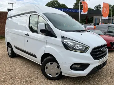 Used Ford Transit Custom Trend 130 HP (95 kW) 2020 White Van