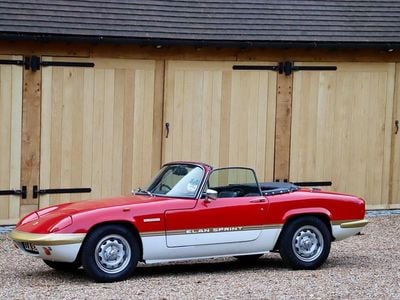 Red/white Used 1972 Lotus Elan Cabriolet | £47,995