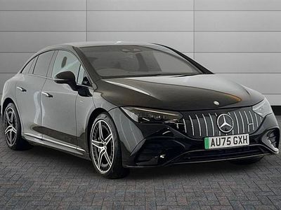 Begagnad Mercedes EQE AMG 53 Night 459 kW (625 HK) 2025 Svart Sedan