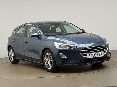 Begagnad Ford Focus Zetec 125 HK (91 kW) 2019 Blå Halvkombi