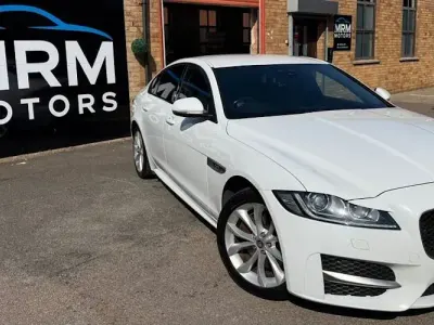 Used Jaguar XF R-Sport 179 HP (131 kW) 2017 White Sedan
