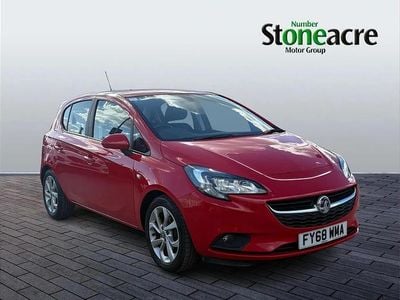 Used Vauxhall Corsa 73 HP (53 kW) 2018 Red Hatchback