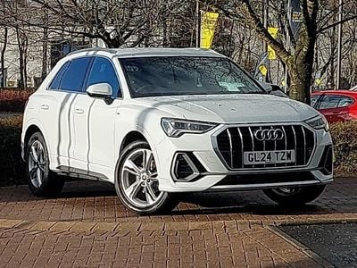 Used Audi Q3 S-Line 150 HP (110 kW) 2024 White SUV