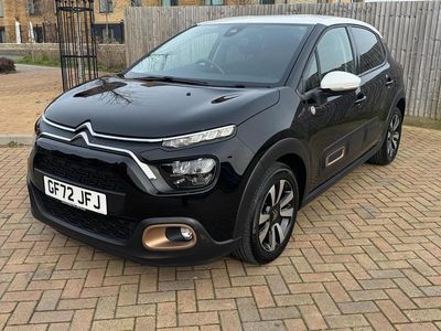 Used Citroën C3 PureTech 108 HP (79 kW) 2022 Black Hatchback