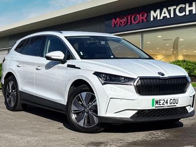Used Skoda Enyaq iV 210 kW (286 HP) 2024 White SUV
