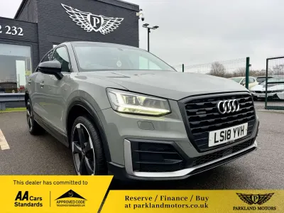 Używany Audi Q2 S-Line 150 KM (110 kW) 2018 Szary SUV