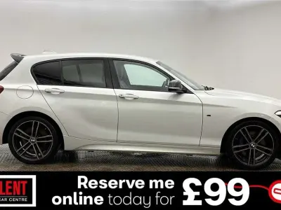 Used BMW 116 M Sport 113 HP (83 kW) 2018 White Hatchback