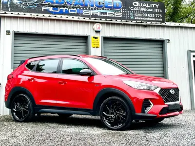 Used Hyundai Tucson N Line 177 HP (130 kW) 2019 Red SUV