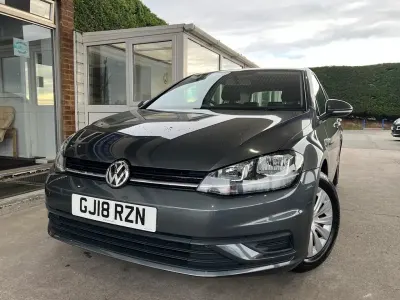 Used VW Golf VII S 125 HP (91 kW) 2018 Grey Hatchback