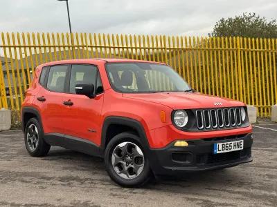 Used Jeep Renegade Sport 110 HP (80 kW) 2015 Orange SUV