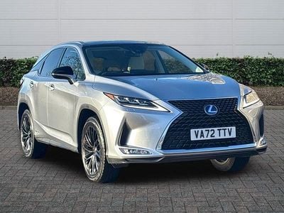 Silver Used 2022 Lexus RX450h Sport Line SUV | £33,849 (Fair price)