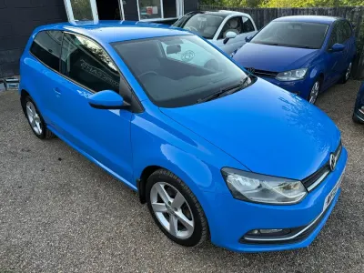 Used VW Polo SEL 110 HP (80 kW) 2015 Blue Hatchback