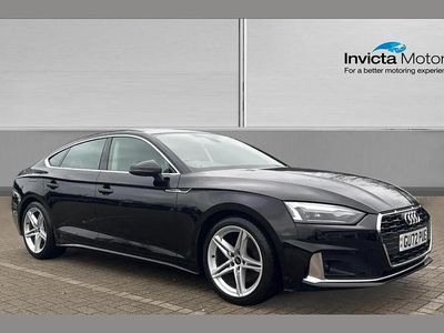 Used Audi A5 Sportback Sport 162 HP (119 kW) 2022 Black Hatchback