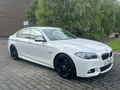 Used BMW 520 M Sport 190 HP (139 kW) 2015 White Sedan