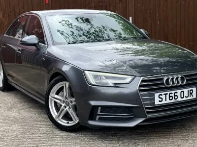 Used Audi A4 S-Line 190 HP (139 kW) 2017 Grey Sedan