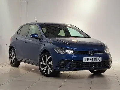 Used VW Polo R-line 115 HP (84 kW) 2025 Blue Hatchback