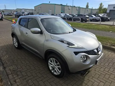 Used Nissan Juke N-Connecta 117 HP (86 kW) 2016 Silver SUV