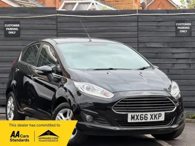 Used Ford Fiesta Zetec 2016 Black Hatchback