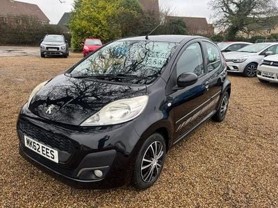 Used Peugeot 107 Active 68 HP (50 kW) 2012 Black Hatchback