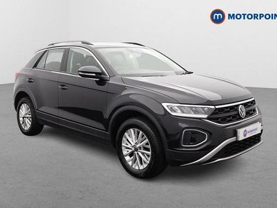 Black Used 2022 VW T-Roc Life SUV | £19,049 (Fair price)