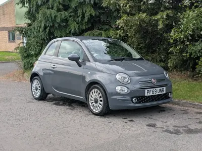 Used Fiat 500 Lounge 69 HP (50 kW) 2019 Grey Hatchback