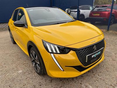 Yellow Used 2021 Peugeot 208 GT Hatchback | £13,900 (Fair price)