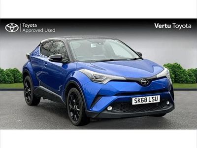 Blue Used 2018 Toyota C-HR SUV | £13,123 (Fair price)