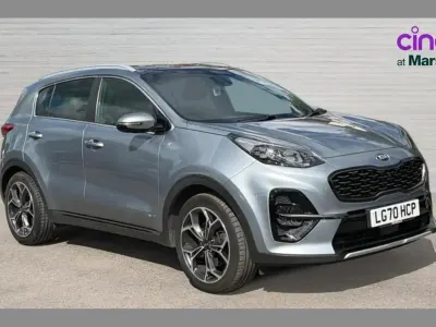 Used Kia Sportage GT-Line S 174 HP (127 kW) 2020 Silver SUV