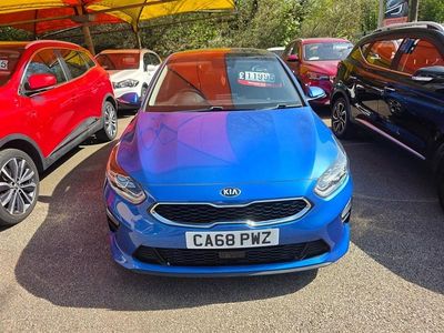 Usado Kia Ceed First Edition 138 CV (101 kW) 2018 Azul Utilitario