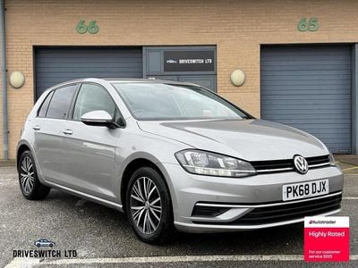 Used VW Golf VII SE 115 HP (84 kW) 2018 Silver Hatchback