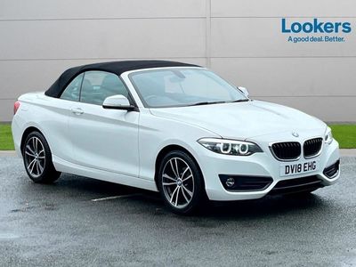 used BMW 218 2 Series Convertible i Sport 2dr [Nav]