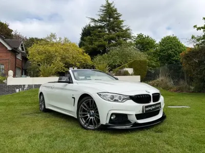 Usado BMW 420 M Sport 184 CV (135 kW) 2015 Blanco Descapotable