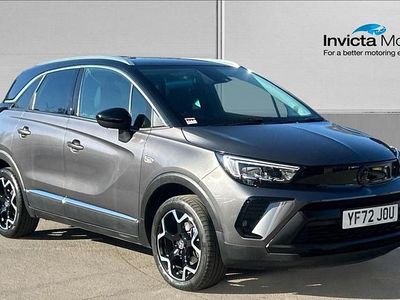 Used Vauxhall Crossland Ultimate 130 HP (95 kW) 2022 Grey SUV
