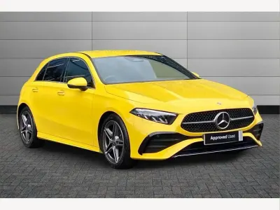 Used Mercedes A180 Executive 134 HP (98 kW) 2023 Yellow Hatchback