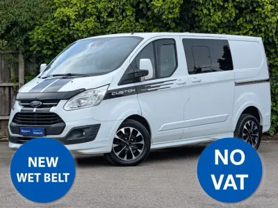 Used Ford Transit Custom Sport 168 HP (123 kW) 2017 White Estate