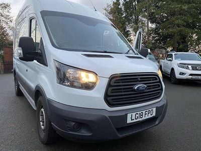 Used Ford Transit 130 HP (95 kW) 2018 White Van