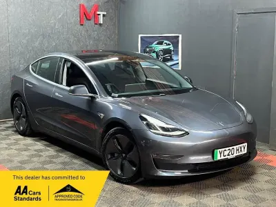 Used Tesla Model 3 Long Range AWD 366 kW (498 HP) 2020 Grey Sedan