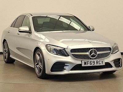 Used Mercedes C300 AMG Line Premium 245 HP (180 kW) 2019 Silver Sedan