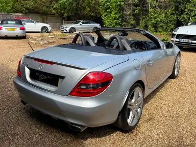 Used Mercedes SLK350 2009 Silver Cabriolet