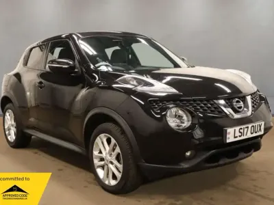 Używany Nissan Juke N-Connecta 110 KM (80 kW) 2017 Czarny SUV