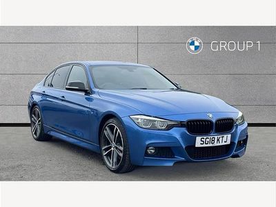 Used BMW 320 M Sport 184 HP (135 kW) 2018 Blue Sedan