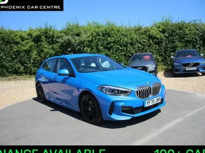 Used BMW 118 M Sport 140 HP (102 kW) 2020 Misano blue metallic Hatchback