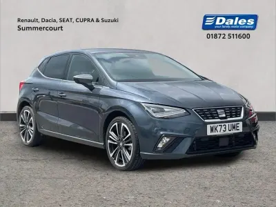 Used Seat Ibiza XCELLENCE Lux 108 HP (79 kW) 2023 Grey Hatchback