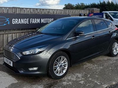 Grey Used 2018 Ford Focus Zetec Hatchback | £2,995