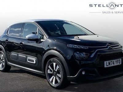 Used Citroën C3 PureTech 83 HP (61 kW) 2024 Black Hatchback