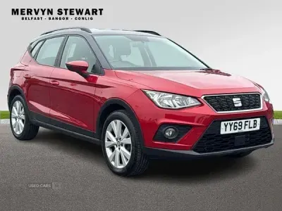 Used Seat Arona SE Technology 95 HP (69 kW) 2019 Red SUV