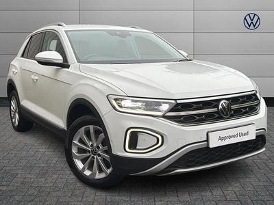 White Used 2023 VW T-Roc Style SUV | £18,423 (Good price)