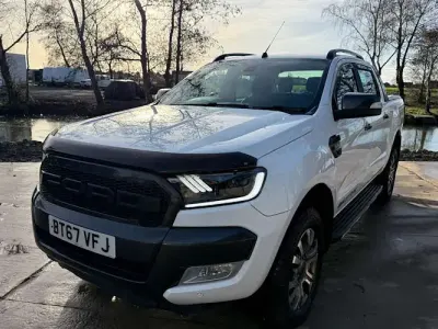 Used Ford Ranger Wildtrack 200 HP (147 kW) 2017 White Pickup