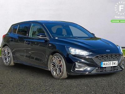 Used Ford Focus ST-Line X 125 HP (91 kW) 2018 Black Hatchback